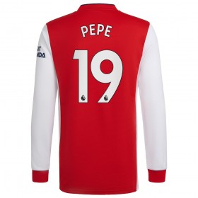 Arsenal Dres Nicolas Pepe 19 Domaći 2021/22 Dugim Rukavima